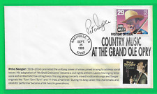 Pete Seeger Folk Singer Social Activist SIGNED 