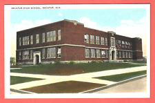 DECATUR HIGH SCHOOL, DECATUR, ALABAMA – 1928 Postcard picture