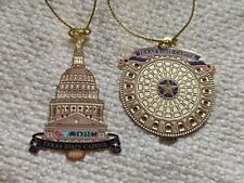 2004 & 2005 Texas State Capital MINIATURE SMALL Reproduction 2020 Ornaments picture