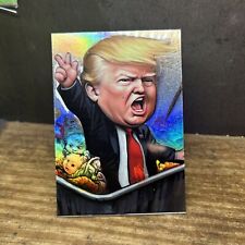 DONALD TRUMP Garbage Pail Inspired  Refractor Presidential Custom-kardyewest picture