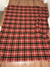 Vintage Woolrich Pearce Plaid Multicolor Blanket Red 79 x 34 in picture