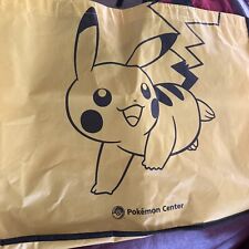 Pokemon Center Pop Up Shop Large Pikachu Shopping Tote Bag picture