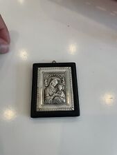 CIARTE FRAMED BYZANTINE ICON MARY & JESUS WITH LEGEND picture