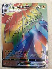 Pokémon 083/070 HR Tapu Koko Vmax Single Strike Master s51 E Japanese Card picture