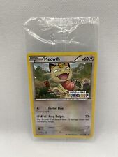 Build a Bear Pokemon Card Meowth Promo Trading Card TCG SEALED NEW picture