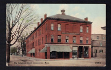 Leominster MA Massachusetts Columbia Hotel Vintage Worcester County Postcard picture