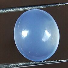 10.94Carat Namibian sky blue Chalcedony- 12X16X8mm oval cabochon to jewelry picture