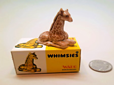 Geo. Wade England Giraffe Miniature Porcelain Figurine picture