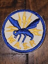 Scarce WWII US Army AAC Air Corps WASP White Twill Cut Edge Patch L@@K picture