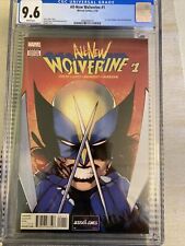 MARVEL ALL-NEW WOLVERINE #1 CGC 9.6 1ST LAURA  KINNEY AS WOLVERINE NICE X-MEN picture