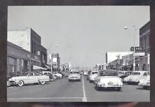 REAL PHOTO RIALTO CALIFORNIA DOWNTOWN STREET SCENE OLD CARS POSTCARD COPY picture