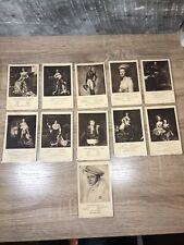 Lot Of 11 Postcards/index Cards Style Historical Figures France (6) picture