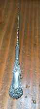 Wm Rogers & Son AA Antique 1894 Silver Plate Twisted Master Butter Knife picture