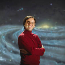 Astronomer Carl Sagan 1981 Old Historic Photo 3 picture