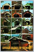 Postcard Covered Bridges of Vermont N117 picture