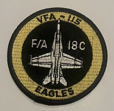 US Navy VFA-115 Eagles F/A-18C Round Shoulder Patch picture