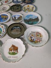 Lot of 30 Vintage Souvenir plates, antique plates, Countries And Areas picture