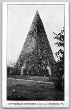 Civil War Confederate Monument Hollywood Richmond VA Postcard UDB c1905-07 picture