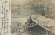 Postcard RPPC C-1905 Sugar Creek Ohio Rock Bridge undivided 24-5705 picture