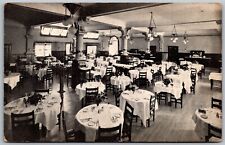 Vtg Los Angeles California CA Hotel Hollywood Dining Room View Postcard picture