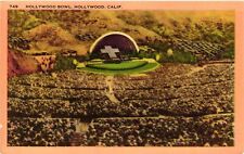 Vintage Postcard- Hollywood Bowl, Hollywood, CA picture