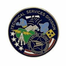 USPS Technical Services United States Postal Service Inspector Mail Hat Pin picture