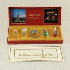 Vintage Les Meilleurs Parfums de Paris Mini Perfume Set Of Five picture