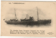 ABERDONIAN (1909) -- Aberdeen Steam Navigation Co. picture