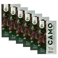 Camo Natural Leaf Wraps NATURAL Self Rolling Herbal Wraps 6 Packs / 30 Sheets picture