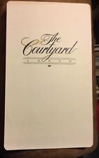 Vintage Menu The Courtyard Lunch Old Prices California Restaurant Clam Linguine picture
