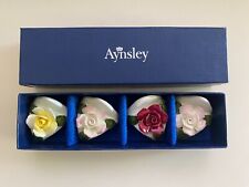 Aynsley Fine Bone China place card holder, New Floral perfect picture