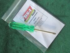 RARE GREEN  BSA  MOTORCYCLE TOOLKIT REVERSIBLE SCREWDRIVER PART No.67-0767 picture