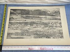1875 Compton & Dry Historical PICTORIAL SURVEY St. Louis MO PLATE 108 & 109 picture