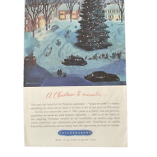 Vintage 1945 Studebaker A Christmas to Remember Ad Advertisement picture