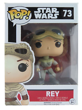 Rey in Goggles 73 STAR WARS FUNKO Pop Vinyl NEW in Mint Box + PROTECTOR picture