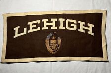 Vintage Lehigh University 1952 Wool Banner Chicago Pennant Co. RARE Some Wear. picture