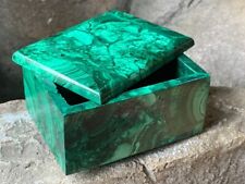 Malachite Gemstone Jewelry Box, Gemstone Random Top Box, Storage & Organization picture