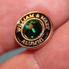 New William & Mary Alumni Green Jewel Pin  picture