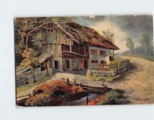 Postcard Beautiful Countryside House picture