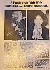 1979 Country Singers Barbara & Louise Mandrell picture
