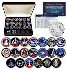 SPACE SHUTTLE PROGRAM MAJOR EVENTS NASA Florida State Quarters 20-Coin Set w/BOX picture