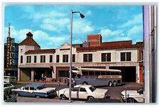 c1960 Continental Trailways Bus Station Convention Fort Worth Texas TX Postcard picture