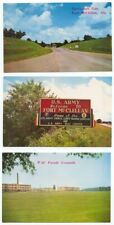 Fort McClellan Anniston AL Lot of 3 Vintage Postcards Alabama picture
