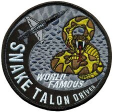 USAF 50th FLYING TRAINING SQUADRON – T-38 SNAKE TALON DRIVER PATCH picture
