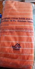 Smart Home Essentials For Living Kitchen Towels NOS  Citrus 18 Piece picture