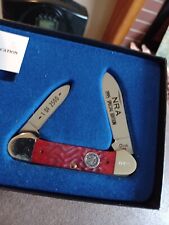 VINTAGE 1995 CASE XX LIMITED NRA SERIES POCKET KNIFE #0425  of 2500 RARE NIB picture