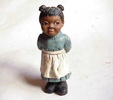 Vintage c 1986 Martha Holcombe GOD IS LOVE Little Girl & Teddy Bear Figurine. picture