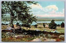Postcard Belgrade Lakes Maine View of the Belgrade and Long Lake picture