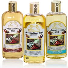Set of 3 Anointing Oils Holyland Bible Land Treasures - 250 ml. -  8.45 fl.oz picture