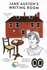 Jane Austen's Writing Room, by Artist Jane Mount from Bibliophile POSTCARDs picture